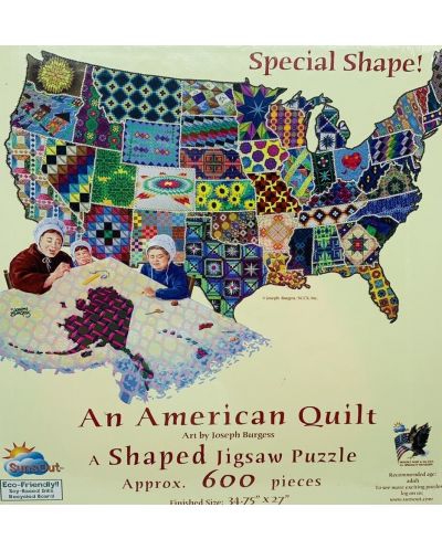 Puzzle SunsOut din 600 de piese - SUA - 1