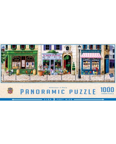  Puzzle Master Pieces de 1000 piese - Afternoon in Paris - 1
