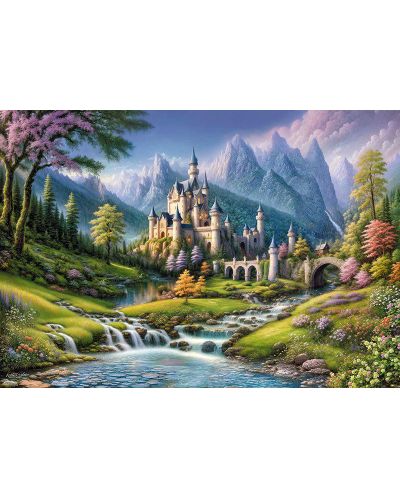 Puzzle Cherry Pazzi 500 bucăți - Castelul Zânelor - 2