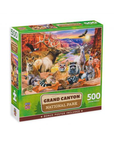 Puzzle Master Pieces din 500 de piese - Grand Canyon - 1