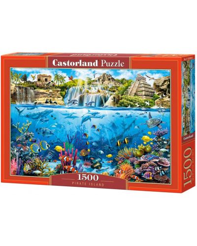 Puzzle Castorland din 1500 de piese - Insula - 1