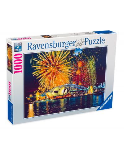 Puzzle Ravensburger de 1000 piese -Fireworks Over Sydney Australia - 1