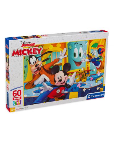 Puzzle Clementoni 60 piese XXL - Mickey Mouse - 1