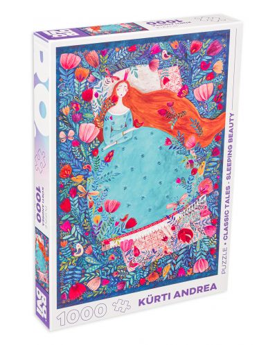 Puzzle D-Toys de 1000 piese – Frumoasa adormita, Andrea Kurti - 1