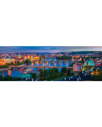 Puzzle panoramic Eurographics de 1000 piese - Praga, Cehia - 2