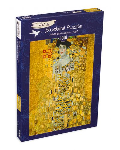 Puzzle Bluebird de 1000 piese - Adele Bloch-Bauer I, 1907 - 1