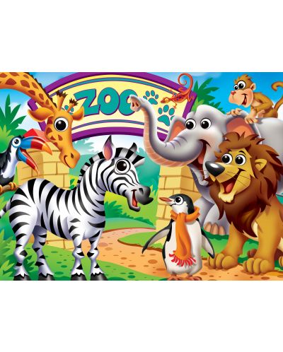 Puzzle Master Pieces de 100piese - Zoo Animals - 2