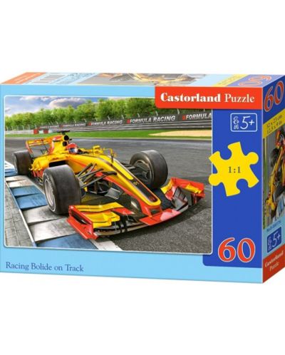 Puzzle Castorland de 60 piese - Racing Bolide on Track - 1