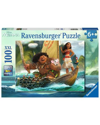 Puzzle Ravensburger 100 de piese - Disney Moana: Un ocean, o inimă - 1