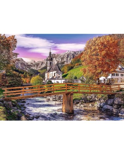 Puzzle Trefl de 1000 piese - Autumn Bavaria - 2