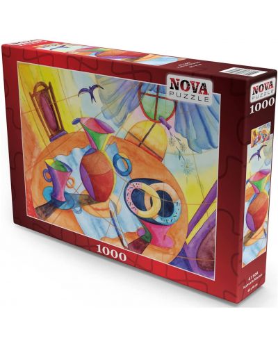 1000 de piese Nova Puzzle - Masă de mic dejun - 1
