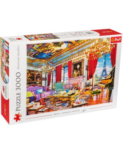 Puzzle Trefl din 3000 de piese - Palatul din Paris - 1