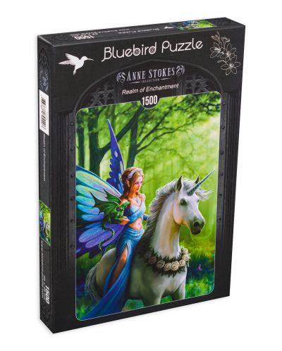 Puzzle Bluebird de 1500 piese - Realm of Enchantment - 1