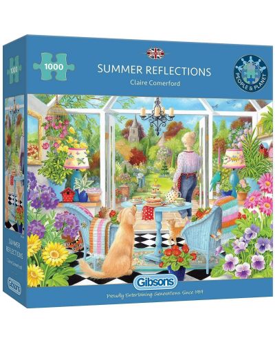 Gibsons 1000 Piece Puzzle - Summer Musings - 1