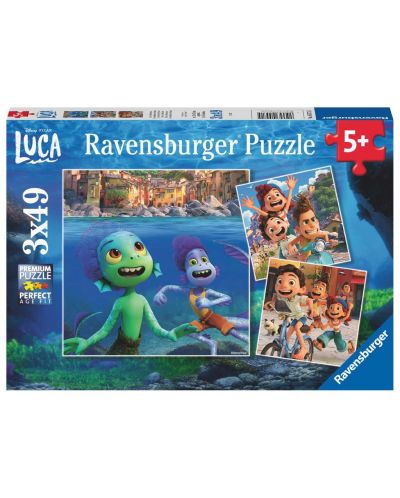 Puzzle Ravensburger din 3 x 49 de piese - Luka - 1