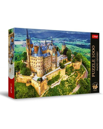 Puzzle Trefl din 1000 piese - Castelul Hohenzollern, Germania  - 1