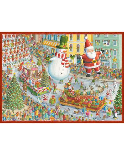 Puzzle Ravensburger din 500 de piese  - Vine Crăciunul! - 2