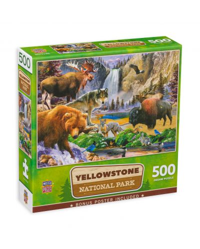 Puzzle Master Pieces din 500 de piese - Parcul Național Yellowstone - 1