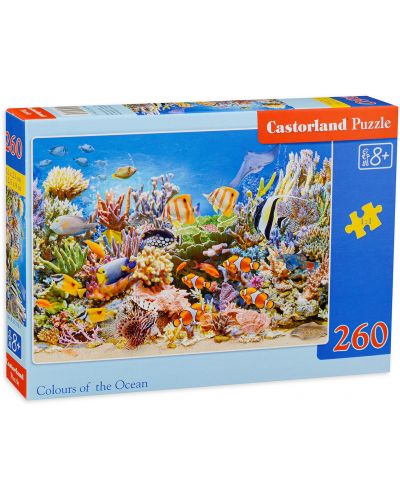 Puzzle Castorland de 260 piese - Colours of the Ocean - 1