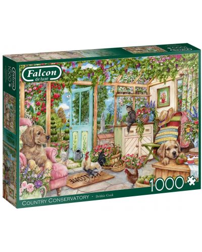 Puzzle Falcon de 1000 piese - Country Conservatory - 1