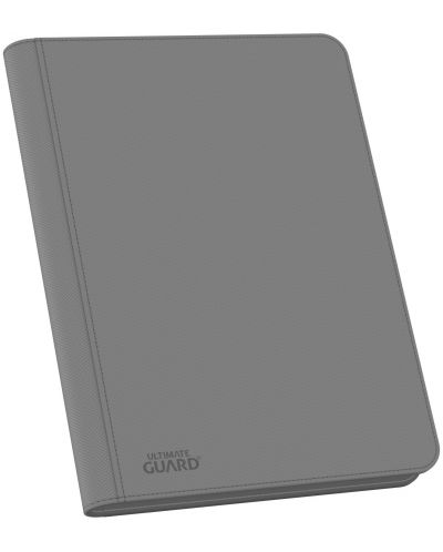 Ultimate Guard Zipfolio 18-Pocket XenoSkin Card Folder - Gri (360 buc.) - 1