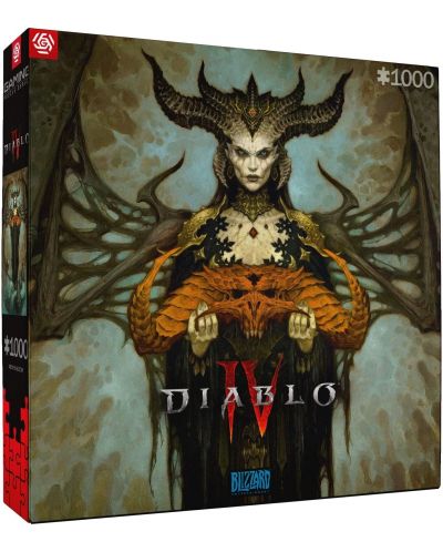 Puzzle Good Loot din 1000 de piese - Diablo IV: Lilith at Mepel	 - 1