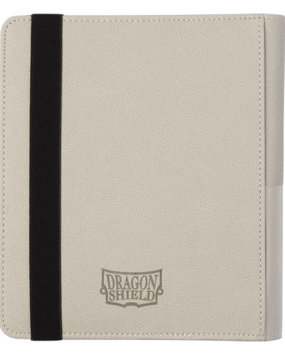 Portofoliu de cărți Dragon Shield Card Storage Folder Codex - Ashen White (360 buc.) - 2