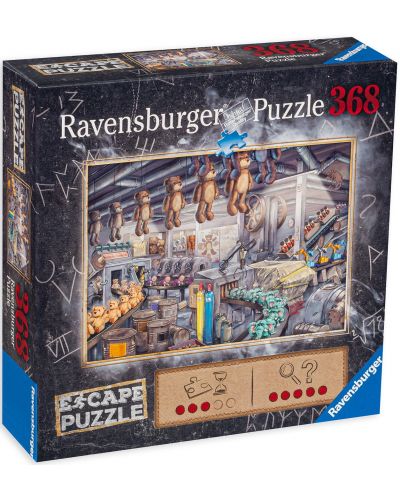 Puzzle Ravensburger 368 de piese - Fabrica de jucarii - 1