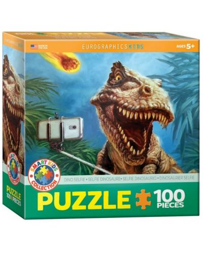 Puzzle Eurographics de 100 piese - Dinozauri - 1