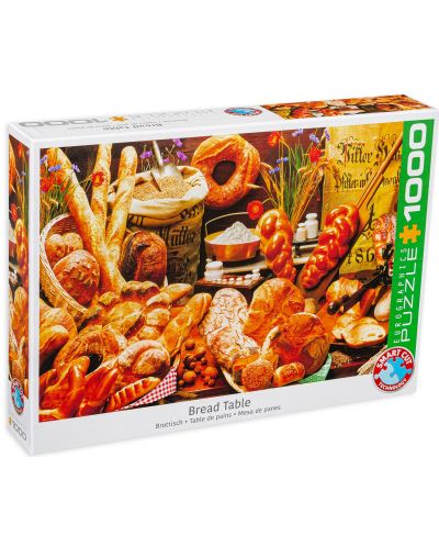 Puzzle Eurographics de 1000 piese -  Bread Table - 1