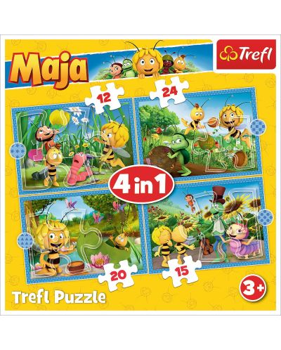 Puzzle Trefl 4 in 1 - Maya's adventures - 1
