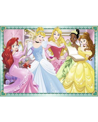 Puzzle Ravensburger 4 de cate 100 piese - Printese Disney - 4