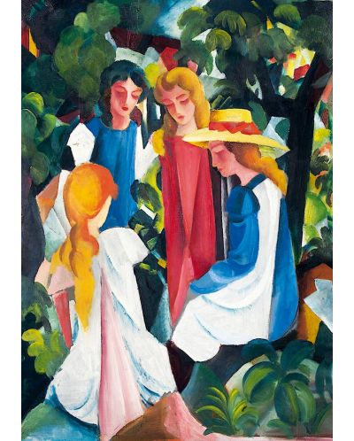 Puzzle Bluebird de 1000 piese - Four Girls, 1913 - 2