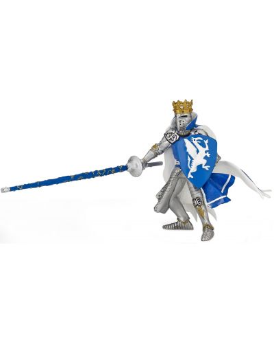 Figurina Papo The Medieval Era – Cavaler pe Dragonul Albastru - 1