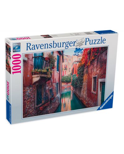 Puzzle Ravensburger cu 1000 de piese - Toamna la Veneția - 1