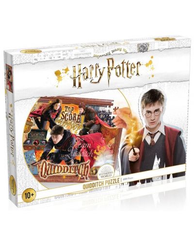 Puzzle Winning Moves de 1000 piese - Harry Potter, joc de Quidditch - 1