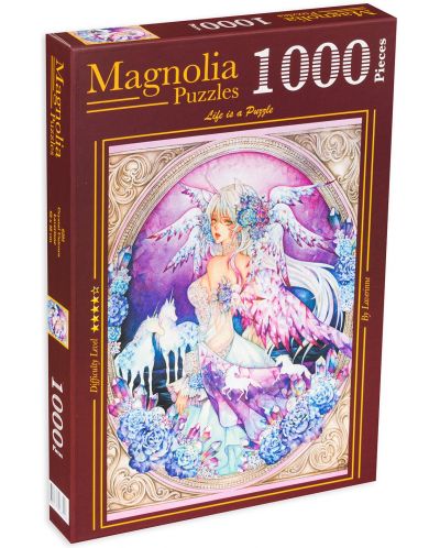 Puzzle Magnolia din 1000 de piese - Lumea unicornilor - 1