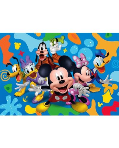 Puzzle Clementoni din 104 piese - Mickey Mouse și prietenii - 2