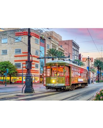 Puzzle Bluebird de 1000 piese -Tramway, New Orleans, USA - 2