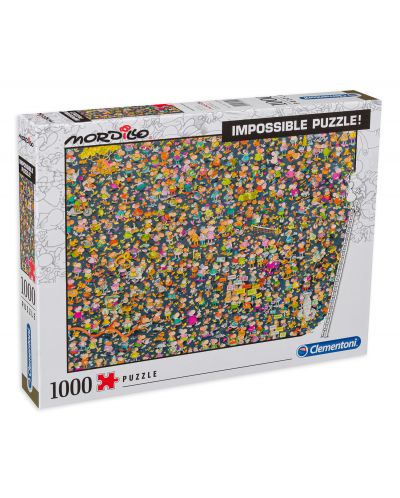 Puzzle Clementoni de 1000 pies - Mordillo - 1