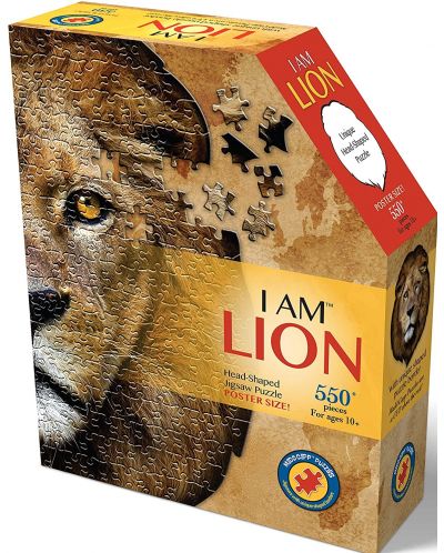 Puzzle Madd Capp de 550 piese - I am lion - 1