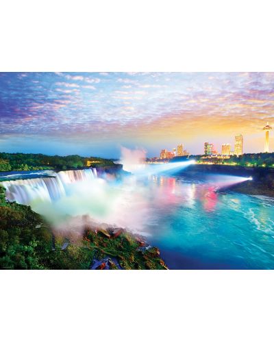 Puzzle Eurographics din 1000 de piese - Cascada Niagara  - 2