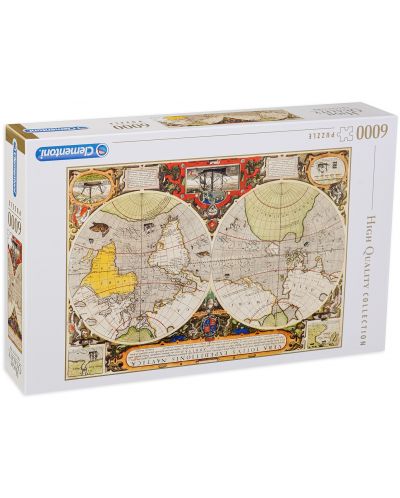 Puzzle Clementoni de 6000 piese - Antique Nautical Map - 1
