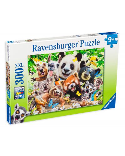 Puzzle Ravensburger de 300 XXL piese - Wildlife Selfie - 1