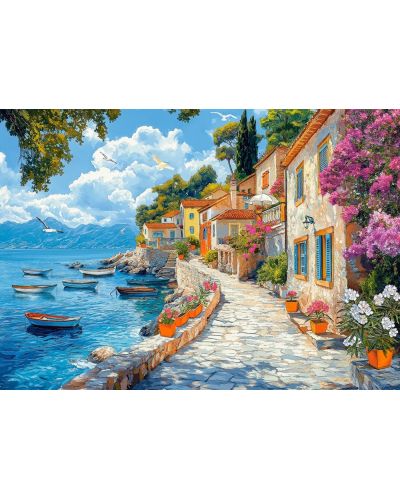 REVERIE150 3枚 Puzzle Castorland din 500 piese - Plimbare mediteraneană | Ozone.ro
