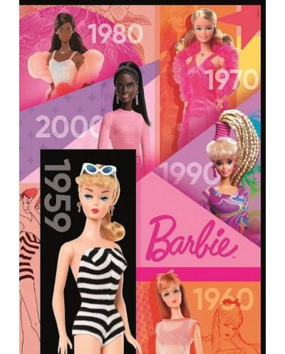 Puzzle Clementoni din 1000 piese - Barbie - 2