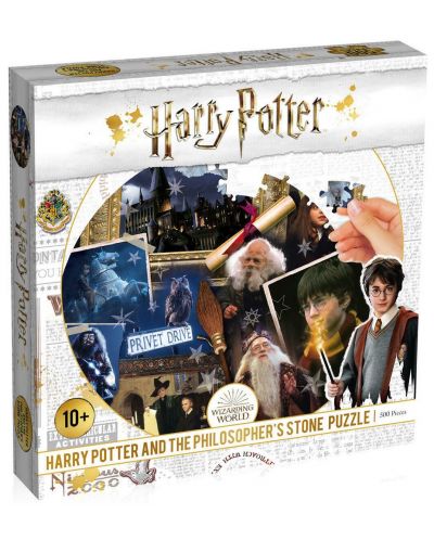 Puzzle Winning Moves de 500 piese - Harry Potter si piatra filozofala - 1