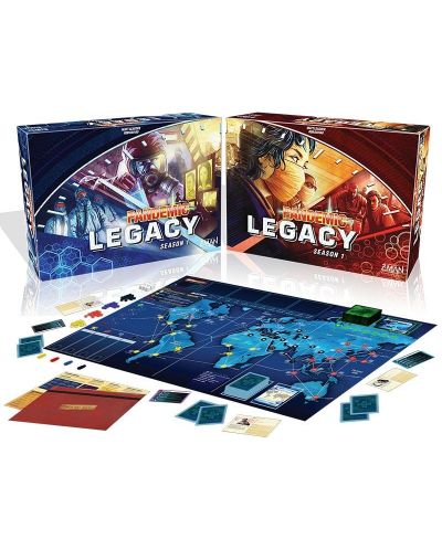Joc de societate Pandemic Legacy - Season 1 Blue Edition - 2