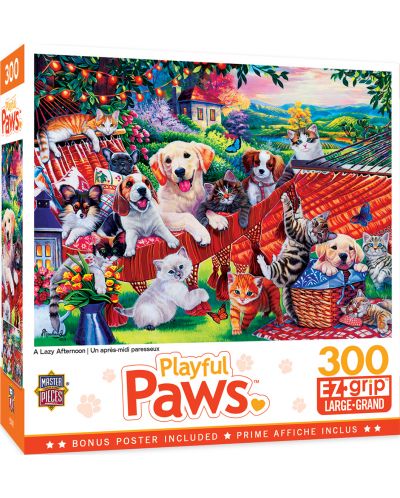 Puzzle Master Pieces de 300 XXL piese - A lazy afternoon - 1