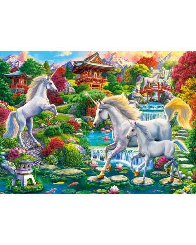 Puzzle Castorland din 300 de piese - Grădina unicornilor - 2